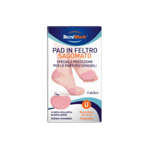 Pad In Feltro Sagomato 6Pz Tecniwork