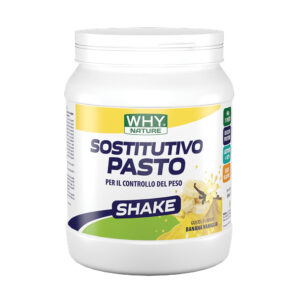 Whynature Shake Sostitutivo Pasto Banana Vaniglia 480gr